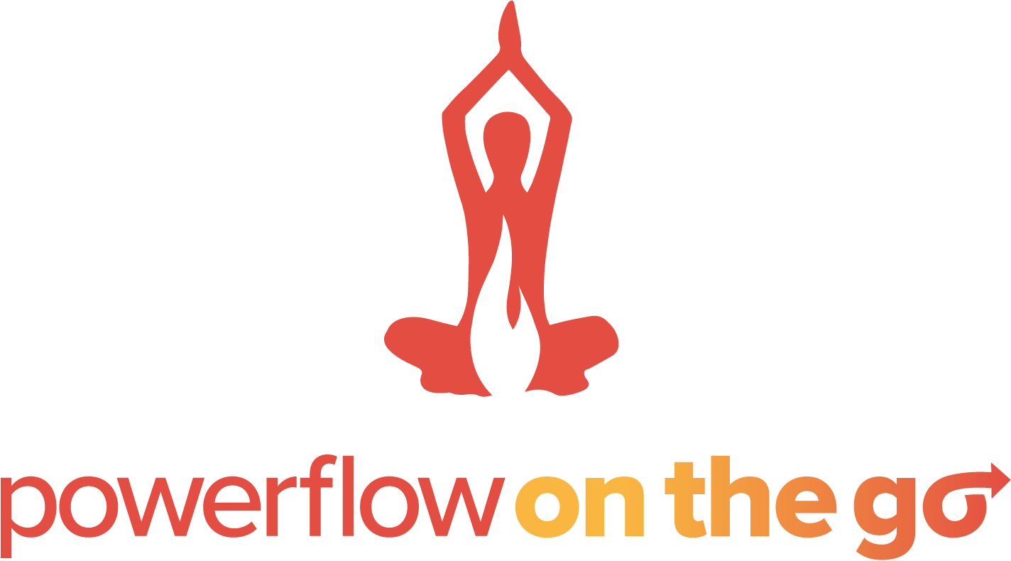 pfy on the go yoga pose logo
