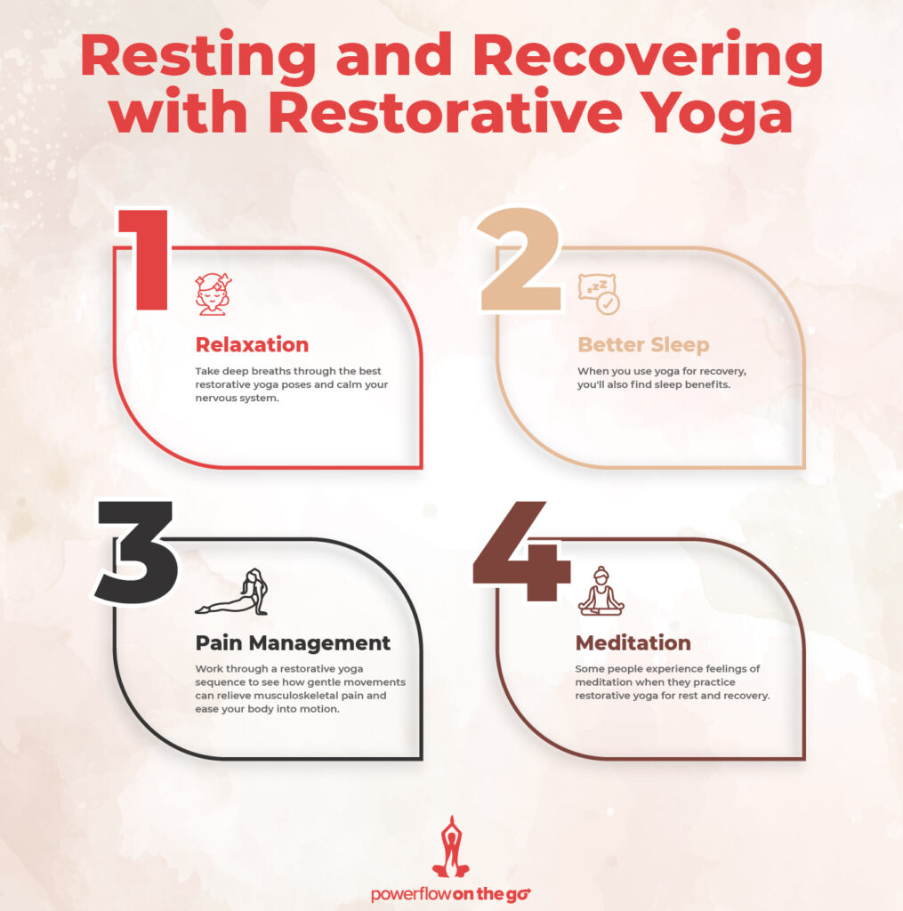 How to rest and recover with restorative yoga