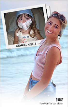 Image of survivor, Grace.