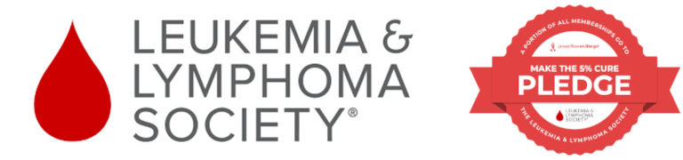 leukemia and lymphoma society logo and pledge